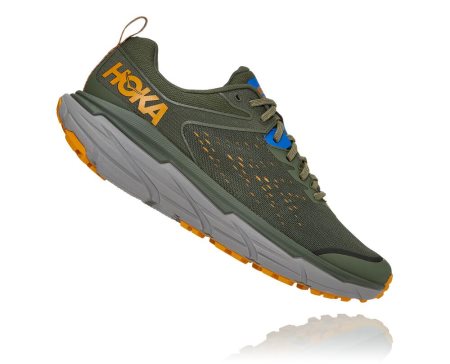 Hoka One One Challenger Atr 6 Moški Trail Tekaški Čevlji Oljčno / Oranžna SI-914306U